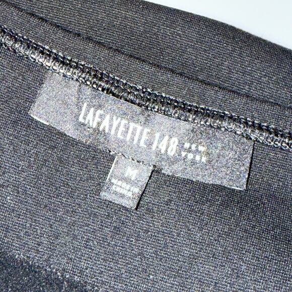 Lafayette 148 New York Women’s Layered Shift Dress Black Size Medium - Picture 5 of 6